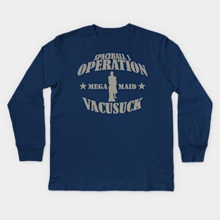 Mega Maid - Operation Vacusuck Kids Long Sleeve T-Shirt